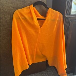Vibrant Orange Women's Sweater